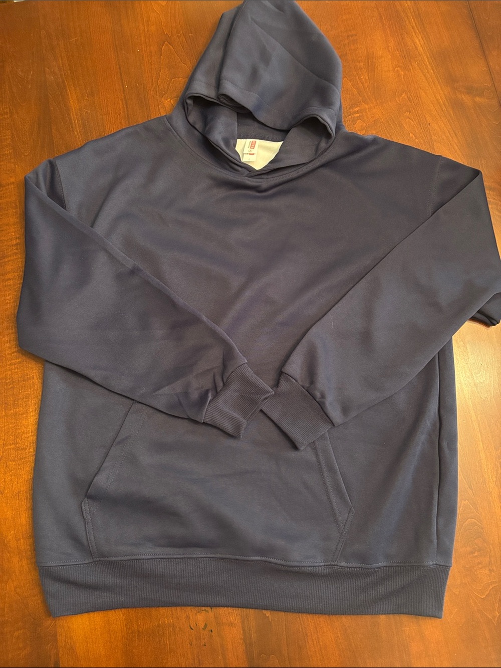 Navy Hoodie Sweatshirt - Classic Pullover